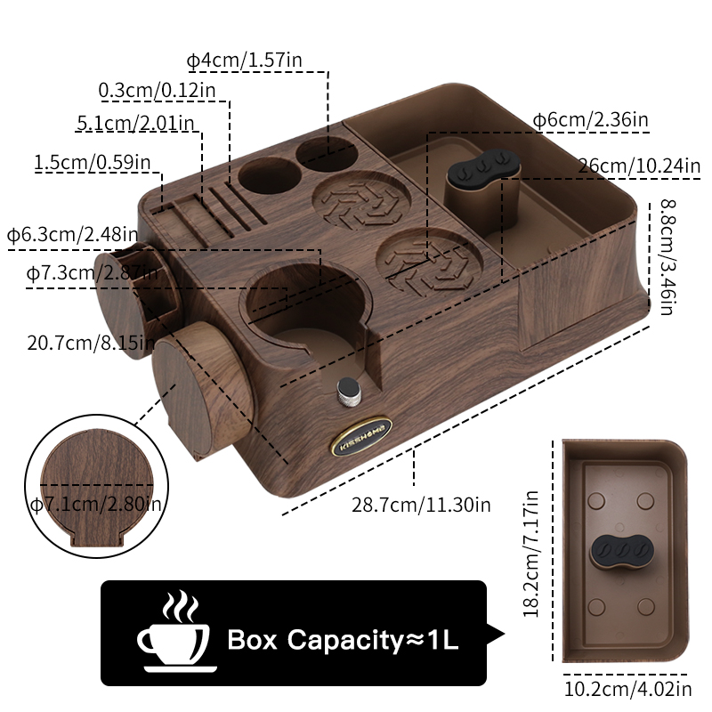 KISSHOME Espresso Tamper Stati - Coffee Equipment Tools ulasan dan harga