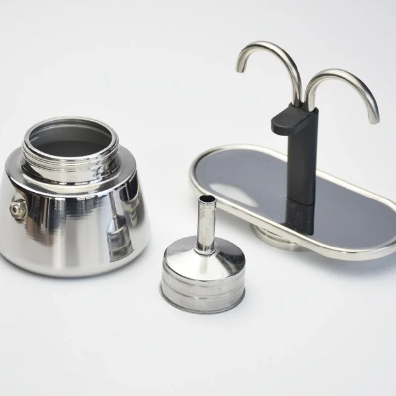 Mini Moka Pot tabung ganda 200 - Coffee Equipment For Sale ulasan dan harga