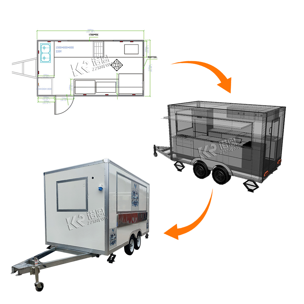 Trailer Truk Makanan Keliling  - Coffee Equipment Europe ulasan dan harga
