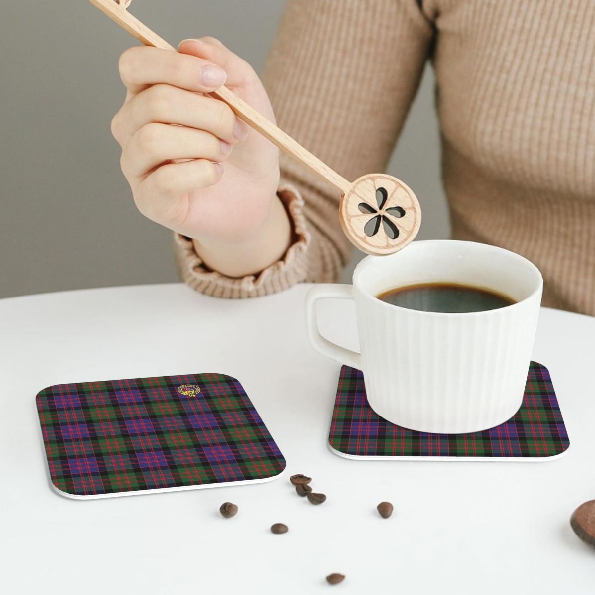 Alas Meja Kulit PVC Motif Tart - Macdonald Coffee & Espresso Equipment ulasan dan harga