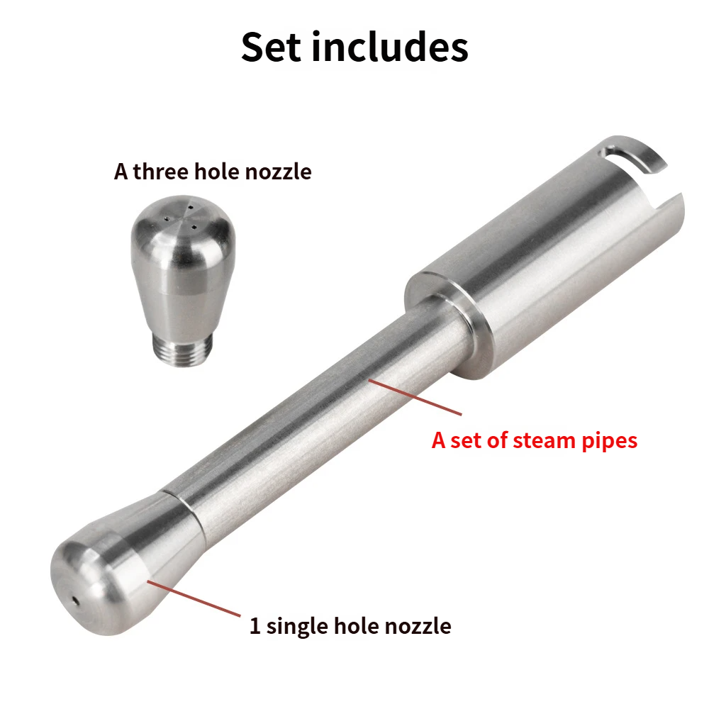 Bagian Pengganti Nozel Busa Su - Steam Wand Tip ulasan dan harga