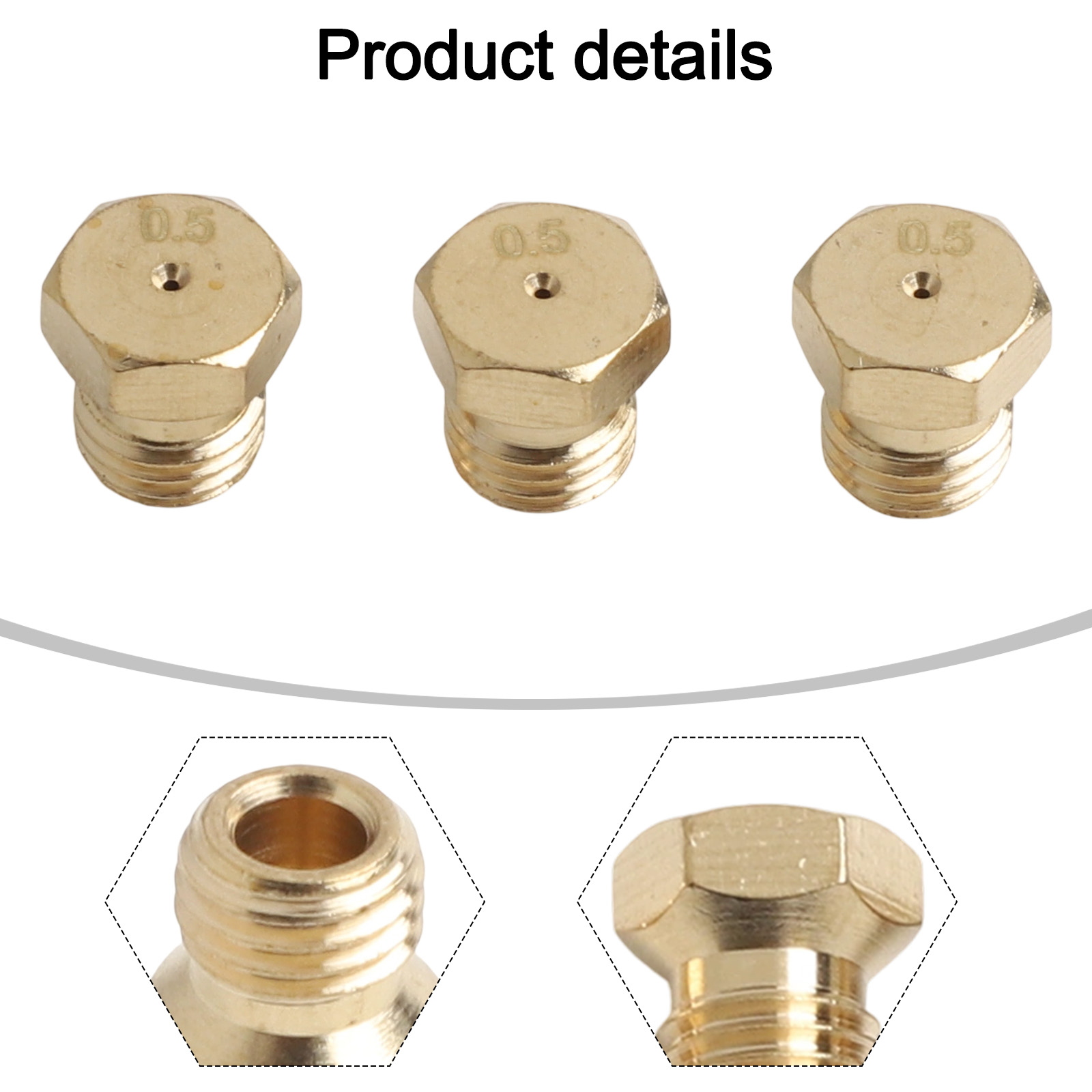 20pcs/set Nozel Pembakar 0.5mm - Steam Wand Tip ulasan dan harga