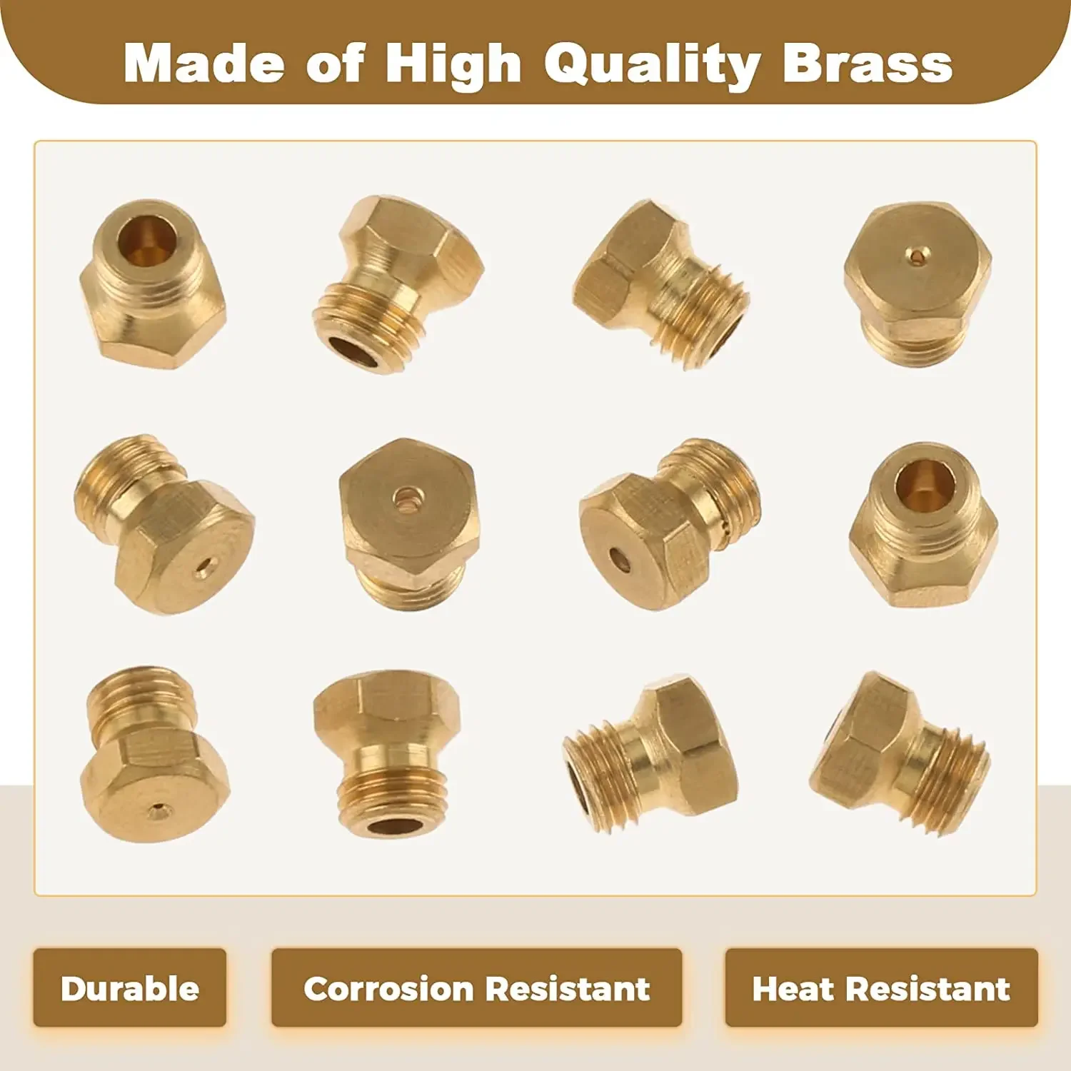 36 Buah/1 Kotak Kuningan Padat - Steam Wand Tip ulasan dan harga